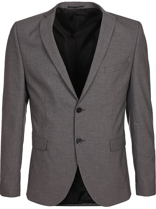 Men's Light Grey Two-Button Suit – Sharp Business Essential - Image 4