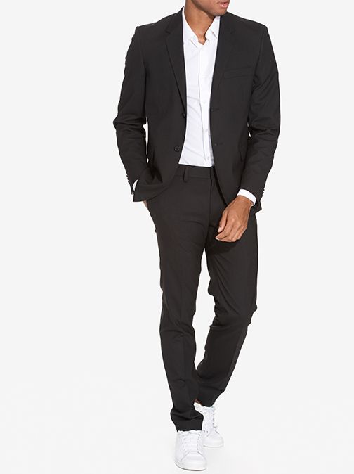 Men's Slim-Fit Black Suit – The Ultimate Formal Essential - Image 3