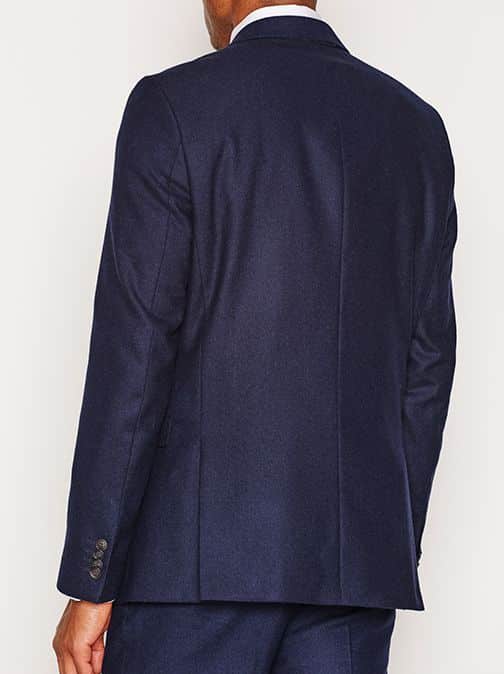 Men's Navy Blue Three-Piece Suit – Executive Formal Excellence - Image 2